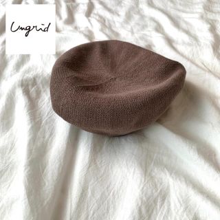 アングリッド(Ungrid)のUngrid アングリッド ベレー帽 春夏用(ハンチング/ベレー帽)