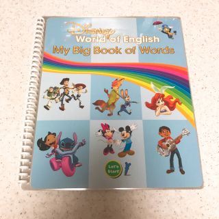 ディズニー(Disney)のMy Big Book of Words DWE 絵辞書　ディズニー英語システム(知育玩具)