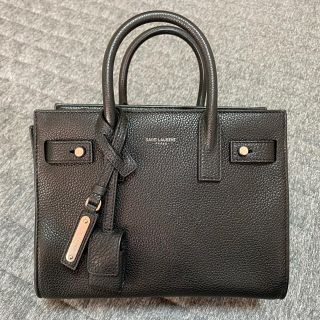 サンローラン(Saint Laurent)のサンローラン ハンドバッグ  サックドジュール　ナノ　カーフスキン　正規品(ショルダーバッグ)