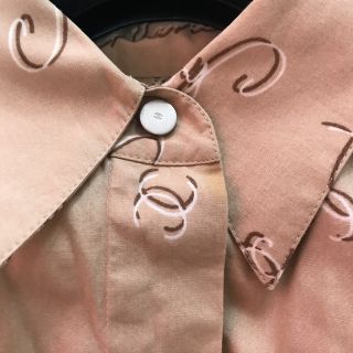 CHANEL - お値下げシャネルロゴ、CCマークヴィンテージブラウスの通販