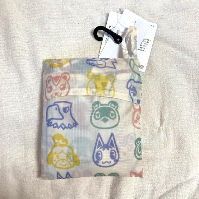 UNIQLO(ユニクロ)のあつまれどうぶつの森 ポケッタブルトートバッグ エンタメ/ホビーのおもちゃ/ぬいぐるみ(キャラクターグッズ)の商品写真