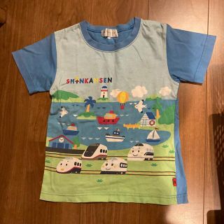 サンリオ(サンリオ)のSHINKANSEN Tシャツ　120サイズ(Tシャツ/カットソー)