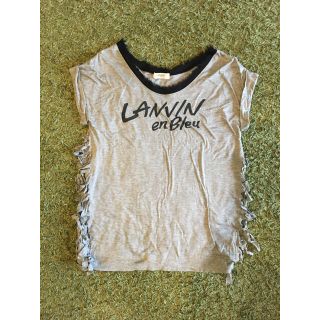 ランバンオンブルー(LANVIN en Bleu)のランバンオンブルー　デザインTシャツ(Tシャツ(半袖/袖なし))