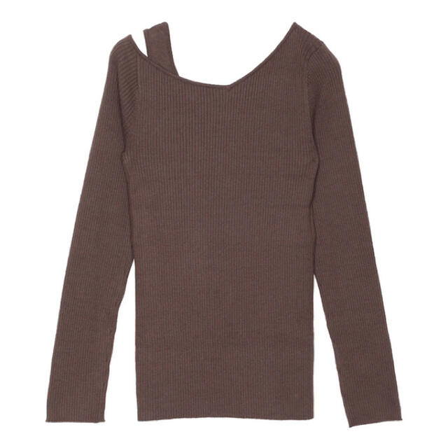 Ameri VINTAGE(アメリヴィンテージ)のAmeri VINTAGE HENLEY NECK LAYERED KNIT レディースのトップス(ニット/セーター)の商品写真