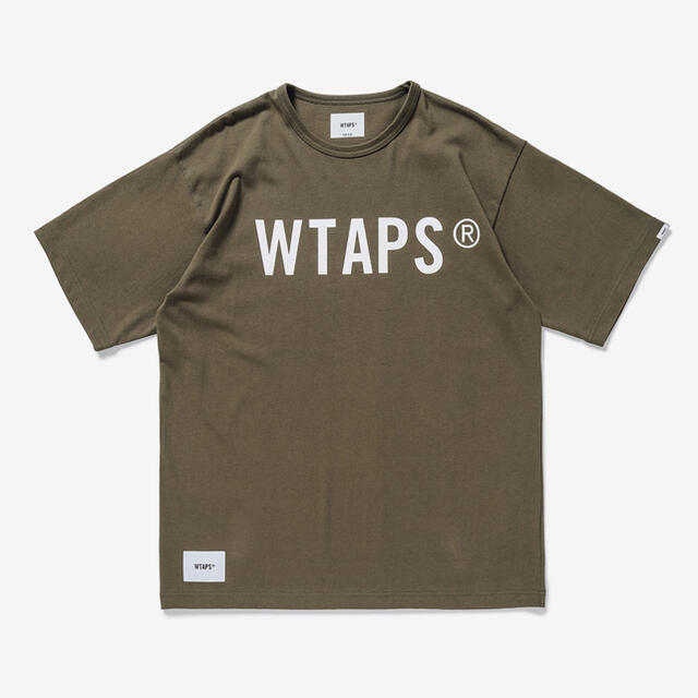 L OLIVE WTAPS BANNER / SS / COTTON 21SS