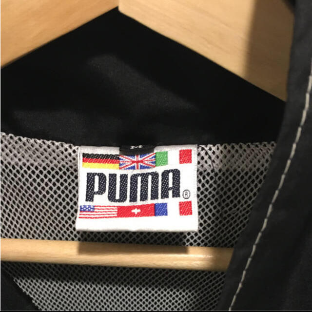 PUMA(プーマ)の希少！90's  PUMA ナイロントラックジャケット　 メンズのジャケット/アウター(ナイロンジャケット)の商品写真