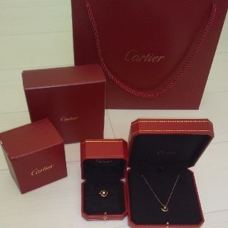 カルティエ(Cartier)のカルティエ   アミュレット  リング  ネックレス  セット販売(ネックレス)