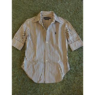 ラルフローレン(Ralph Lauren)のラルフローレン　ストライプシャツ(シャツ/ブラウス(半袖/袖なし))