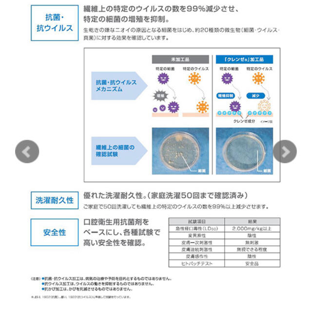 クレンゼ　インナーマスク   低学年  灰色  おまとめ値引きあり ハンドメイドのキッズ/ベビー(外出用品)の商品写真