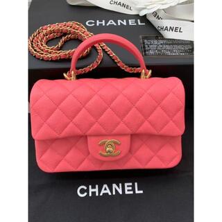 Chanel Chanel トップハンドルミニフラップバッグ 21ss新作の通販 ラクマ