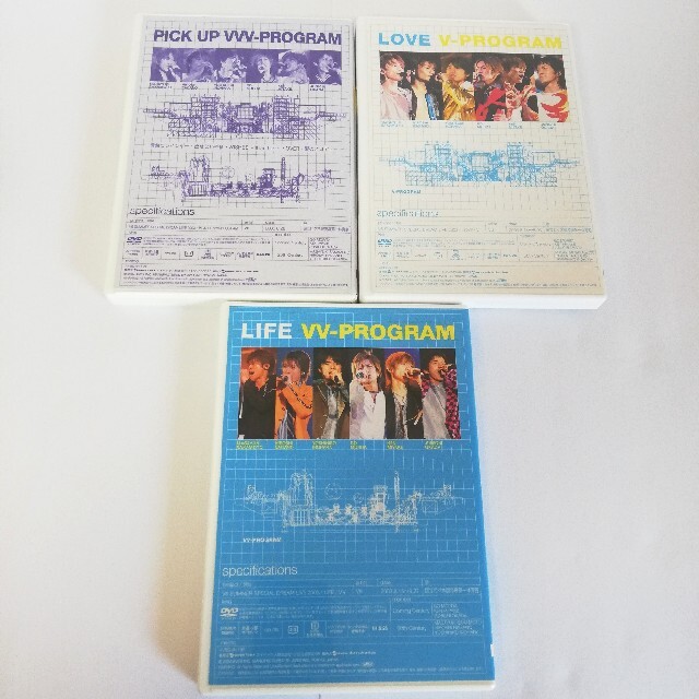 V6 2003 DVD LOVE&LIFE V/VV Program 初回限定盤エンタメ/ホビー