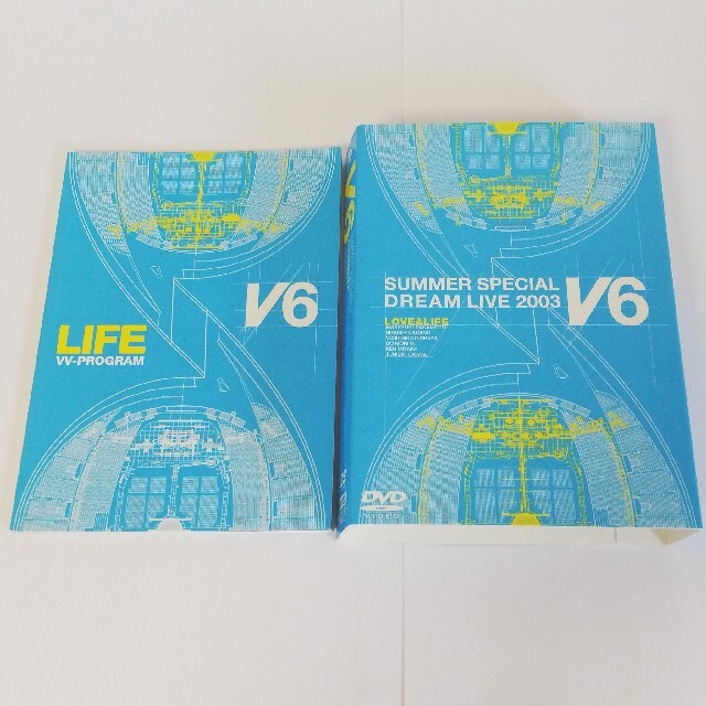 V6 2003 DVD LOVE&LIFE V/VV Program 初回限定盤エンタメ/ホビー