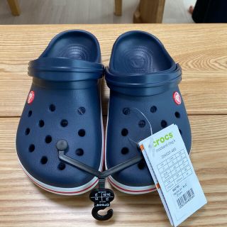 クロックス(crocs)の【新品未使用】crocs crocband clog k(サンダル)