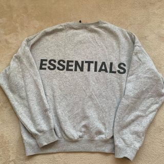 フィアオブゴッド(FEAR OF GOD)の【essentials】トレーナー　Mサイズ(スウェット)