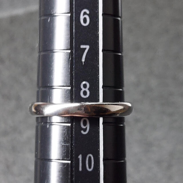 Pt900 グリーンガーネット　ダイヤ　リング　神楽坂宝石 レディースのアクセサリー(リング(指輪))の商品写真