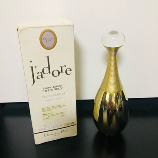 ディオール(Dior)のディオール・ジャドール　オードパルファム　ゴールドボトル　50ml(香水(女性用))