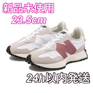 ニューバランス(New Balance)のNEW BALANCE WS327CD "LIGHT GREY/ROSE"(スニーカー)