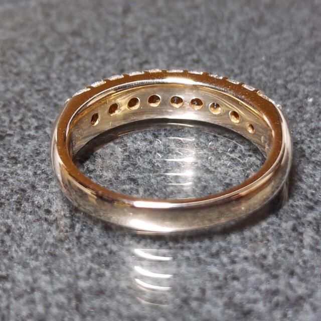 ※お値下げ不可　K18 ダイヤ　リング　神楽坂宝石 レディースのアクセサリー(リング(指輪))の商品写真