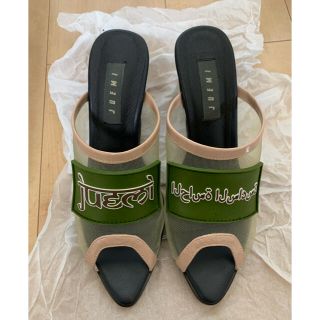 JUEMI Arabic Mesh Mules  (ミュール)