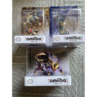 【新品未開封】amiibo モンスターハンターライズ 3種セット(アニメ/ゲーム)