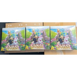 ポケモン(ポケモン)のイーブイヒーローズ　3BOX 未開封　(Box/デッキ/パック)