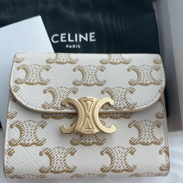 期間限定！最安値挑戦】 celine セリーヌ 財布 スモールトリオンフ