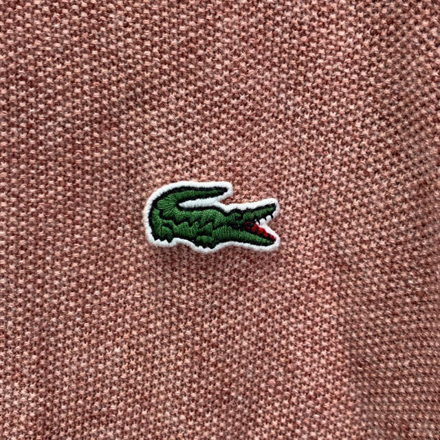 LACOSTE(ラコステ)の【LACOSTE】(ラコステ) 麻混ニットカーディガン 古着 メンズのトップス(カーディガン)の商品写真