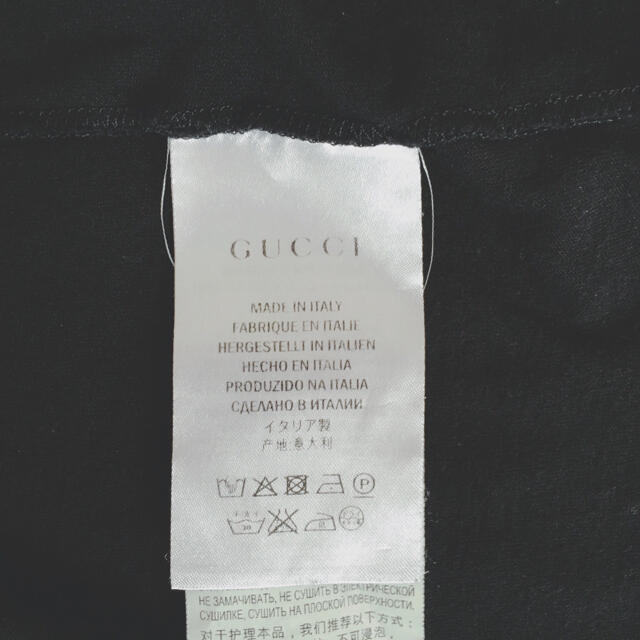 お得送料無料 Gucci ブラック Vネックの通販 by M' shop｜グッチならラクマ - GUCCI グッチ Tシャツ HOT在庫