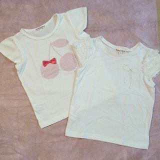 エニィファム(anyFAM)のanyFAM♡ガールズ♡夏カットソー2枚セット♡120(Tシャツ/カットソー)