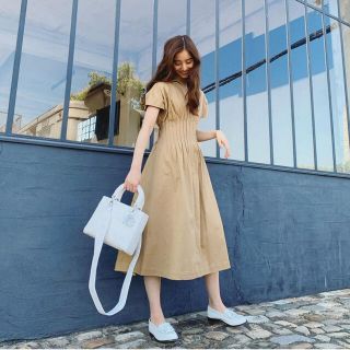 スナイデル ウエストタックシャツワンピース 新木優子 fray i.d