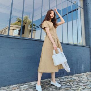 スナイデル ウエストタックシャツワンピース 新木優子 fray i.d