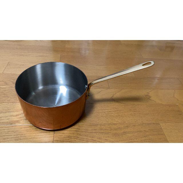 【中古】MAUVIEL キャセロール 直径180mm ブロンズハンドル インテリア/住まい/日用品のキッチン/食器(鍋/フライパン)の商品写真