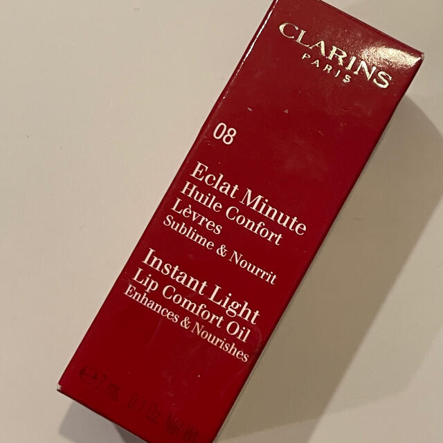 CLARINS(クラランス)のクラランス コンフォートリップオイル 08 コスメ/美容のベースメイク/化粧品(リップグロス)の商品写真