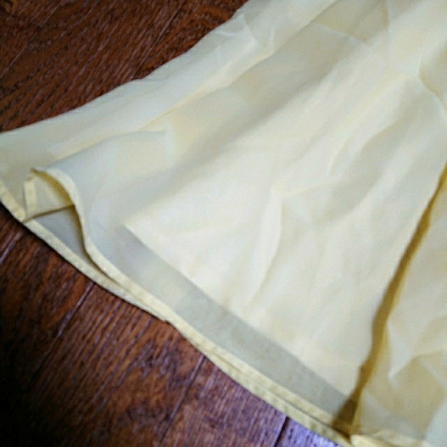 DE TER NL(デターナル)の【即購入OK】黄色 フレアスカート 参戦服にも◎ レディースのスカート(ひざ丈スカート)の商品写真