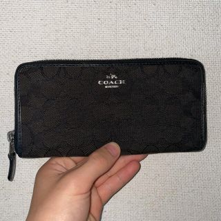 コーチ(COACH)のコーチ　coach 長財布　黒　(長財布)