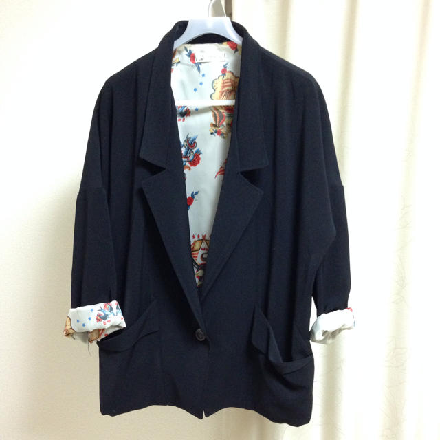 dholic(ディーホリック)のブラックジャケット レディースのジャケット/アウター(テーラードジャケット)の商品写真