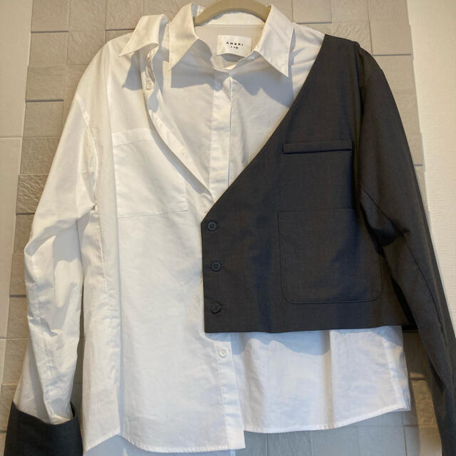 新品 Ameri JACKET DOCKING SHIRT