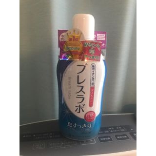 ダイイチサンキョウヘルスケア(第一三共ヘルスケア)の（予約済）ブレスラボ　マウスウォッシュ　450ml  ダブルミント(マウスウォッシュ/スプレー)