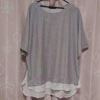 シマムラ(しまむら)のMUMU ＆ Co. × しまむら カットソー♥️大きいサイズ(カットソー(半袖/袖なし))