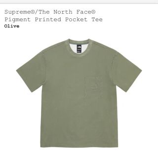 シュプリーム(Supreme)のSupreme®/The North Face® Pocket Tee  N M(Tシャツ/カットソー(半袖/袖なし))