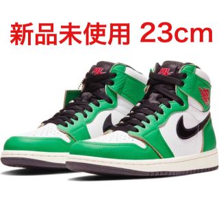 ナイキ(NIKE)の【新品未使用】NIKE JORDAN 1 HIGH OG LUCKY GREEN(スニーカー)