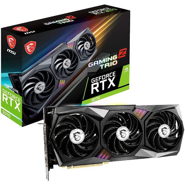 新品送料込 MSI GeForce RTX 3070 GAMING Z TRIOGDDR68GB搭載ポート