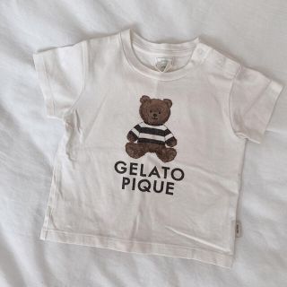 ジェラートピケ(gelato pique)のジェラートピケくまのTシャツ(Ｔシャツ)