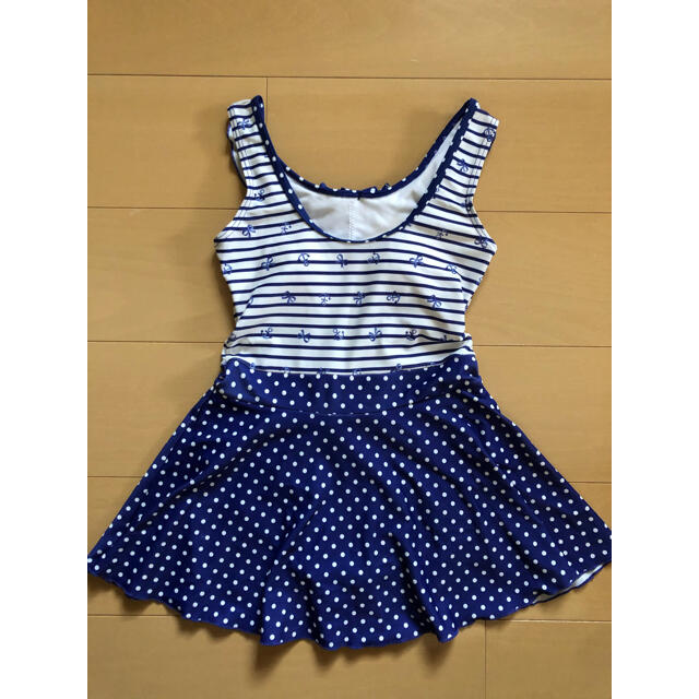 motherways(マザウェイズ)の水着 女の子 140 ワンピース マザウェイズ キッズ/ベビー/マタニティのキッズ服女の子用(90cm~)(水着)の商品写真