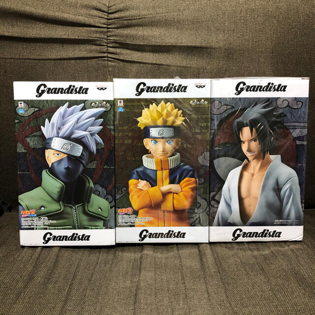 BANDAI(バンダイ)の❗️専用出品❗️ ナルト　フィギュア　 3種セットgrandista エンタメ/ホビーのフィギュア(アニメ/ゲーム)の商品写真