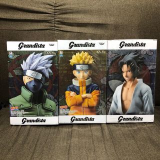 バンダイ(BANDAI)の❗️専用出品❗️ ナルト　フィギュア　 3種セットgrandista(アニメ/ゲーム)