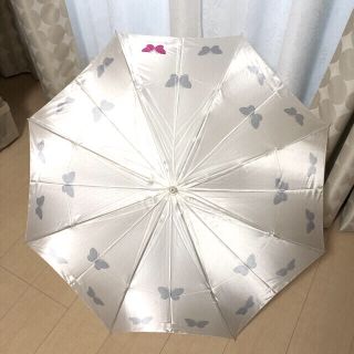 ハナエモリ(HANAE MORI)のアリス様専用 森英恵 折りたたみ雨傘 未使用(傘)