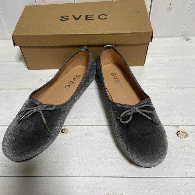 SVEC バレエシューズ　グレー系 レディースの靴/シューズ(バレエシューズ)の商品写真