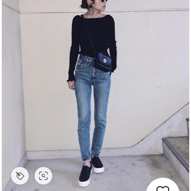 moussy - yanさん着用美品♡MOUSSY MVS SKINNY♡ブルー24インチの通販