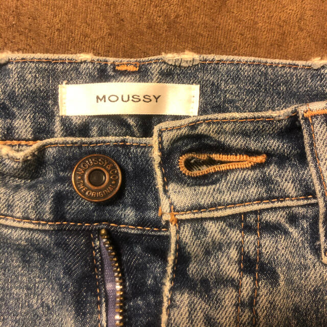 moussy - yanさん着用美品♡MOUSSY MVS SKINNY♡ブルー24インチ moussy - yanさん着用美品♡MOUSSY MVS SKINNY♡ブルー24インチ